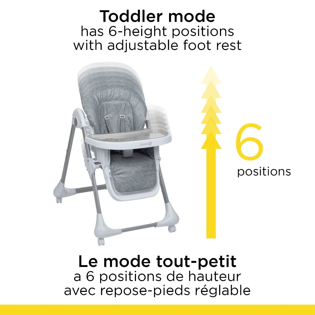Safety 1st 3in1 Grow n Go High Chair