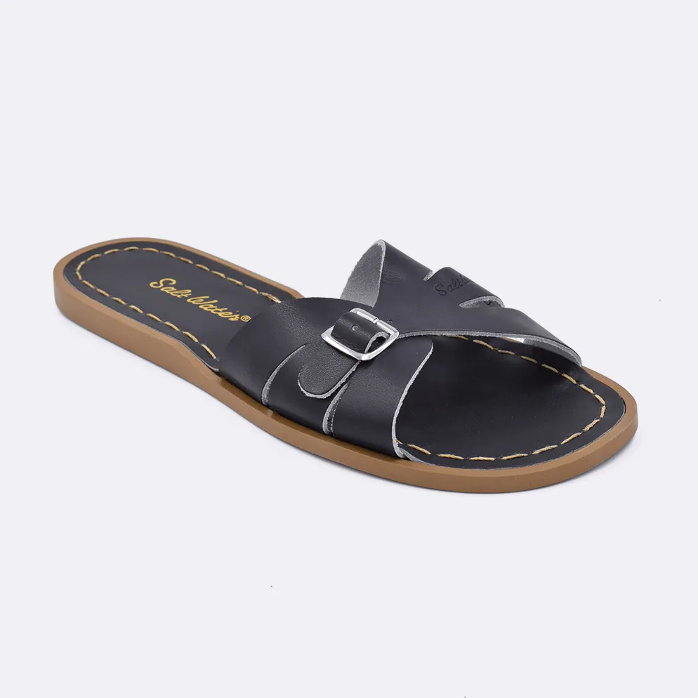 Salt Water Classic Slide Black