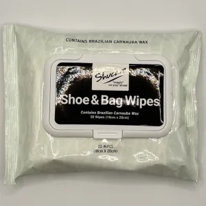Shucare Shoe & Bag Wipes - 20 Pack