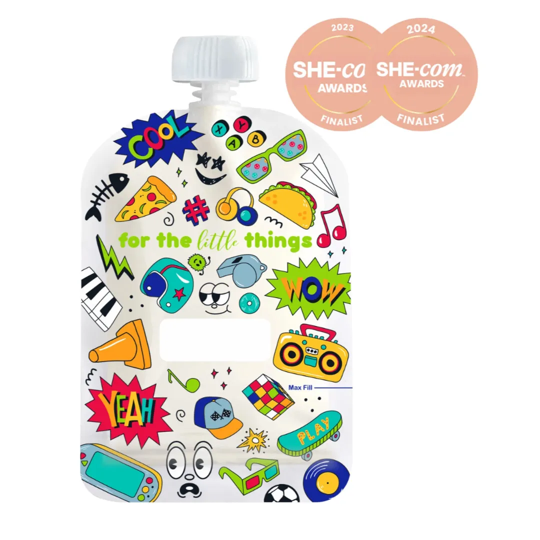 Sinchies Reusable Food Pouches - 150ml