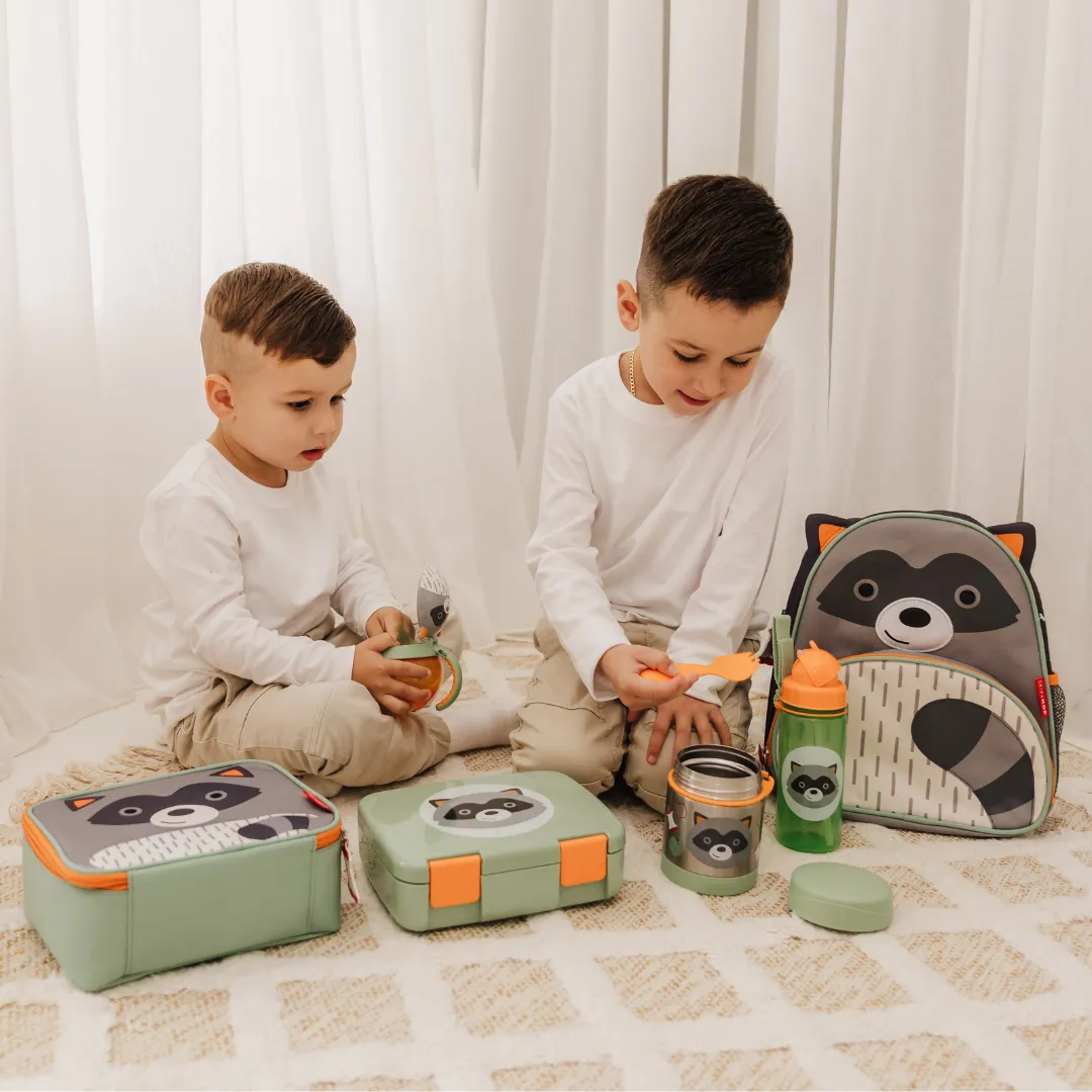 Skip Hop Zoo PP Straw Bottle  - Raccoon