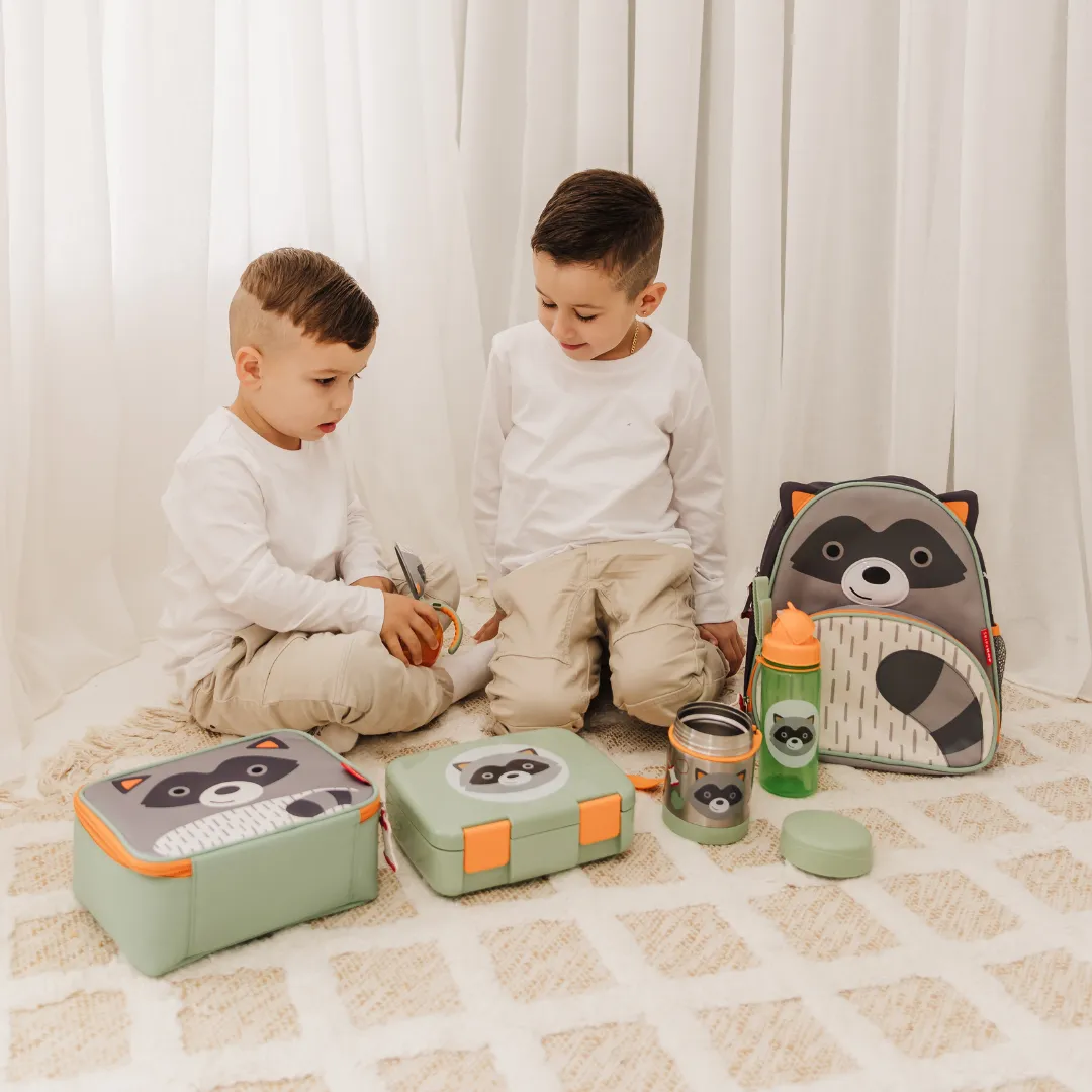 Skip Hop Zoo PP Straw Bottle  - Raccoon