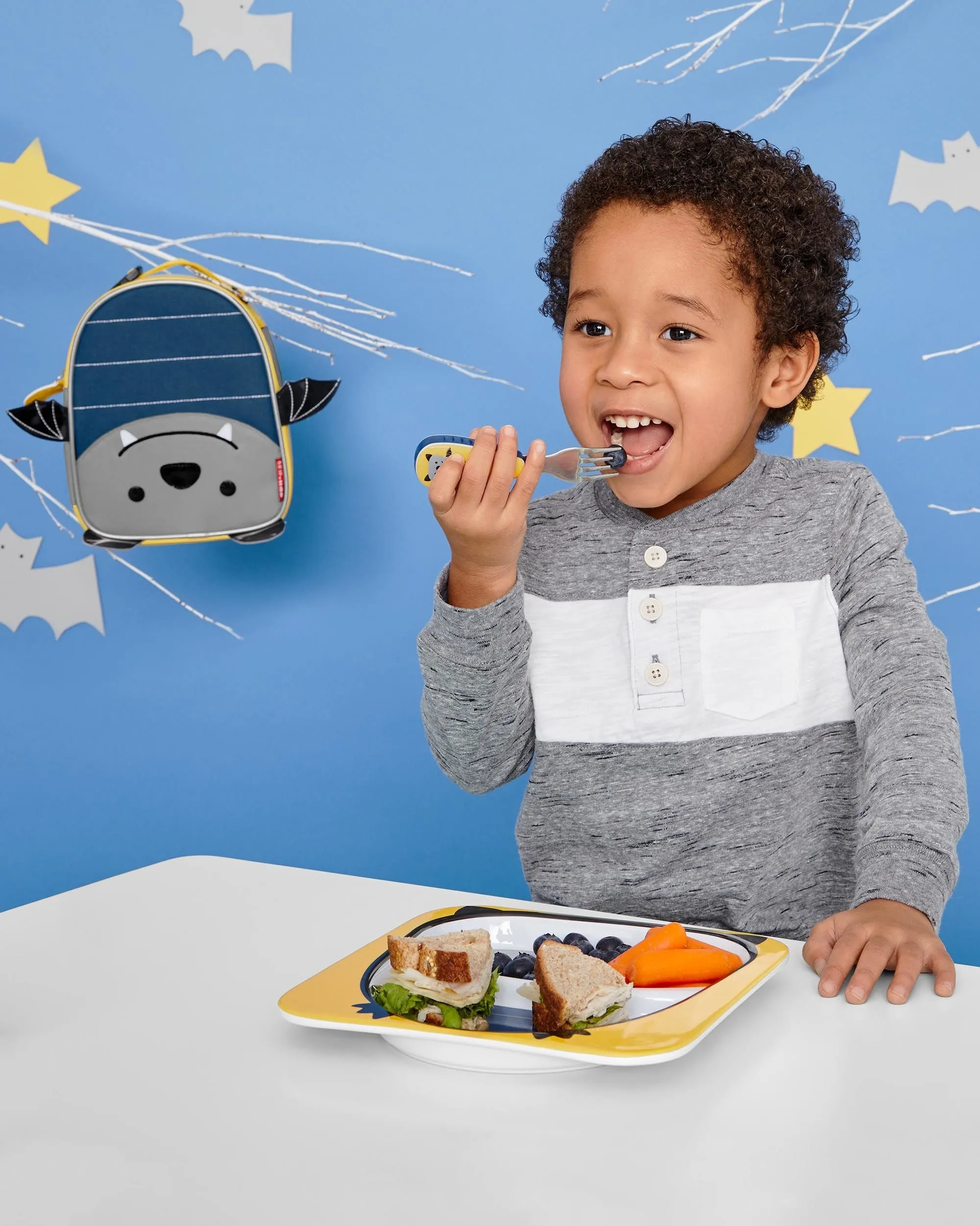 Skip Hop Zootensils Fork & Spoon - Bat