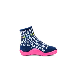 Snuggies Kid Cozy Blue Sole Pink