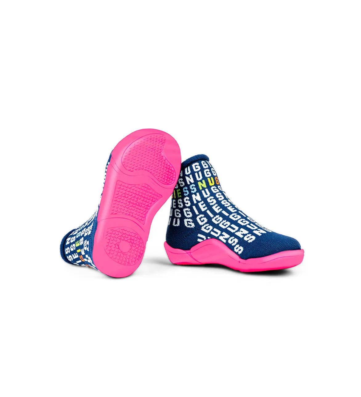 Snuggies Kid Cozy Blue Sole Pink