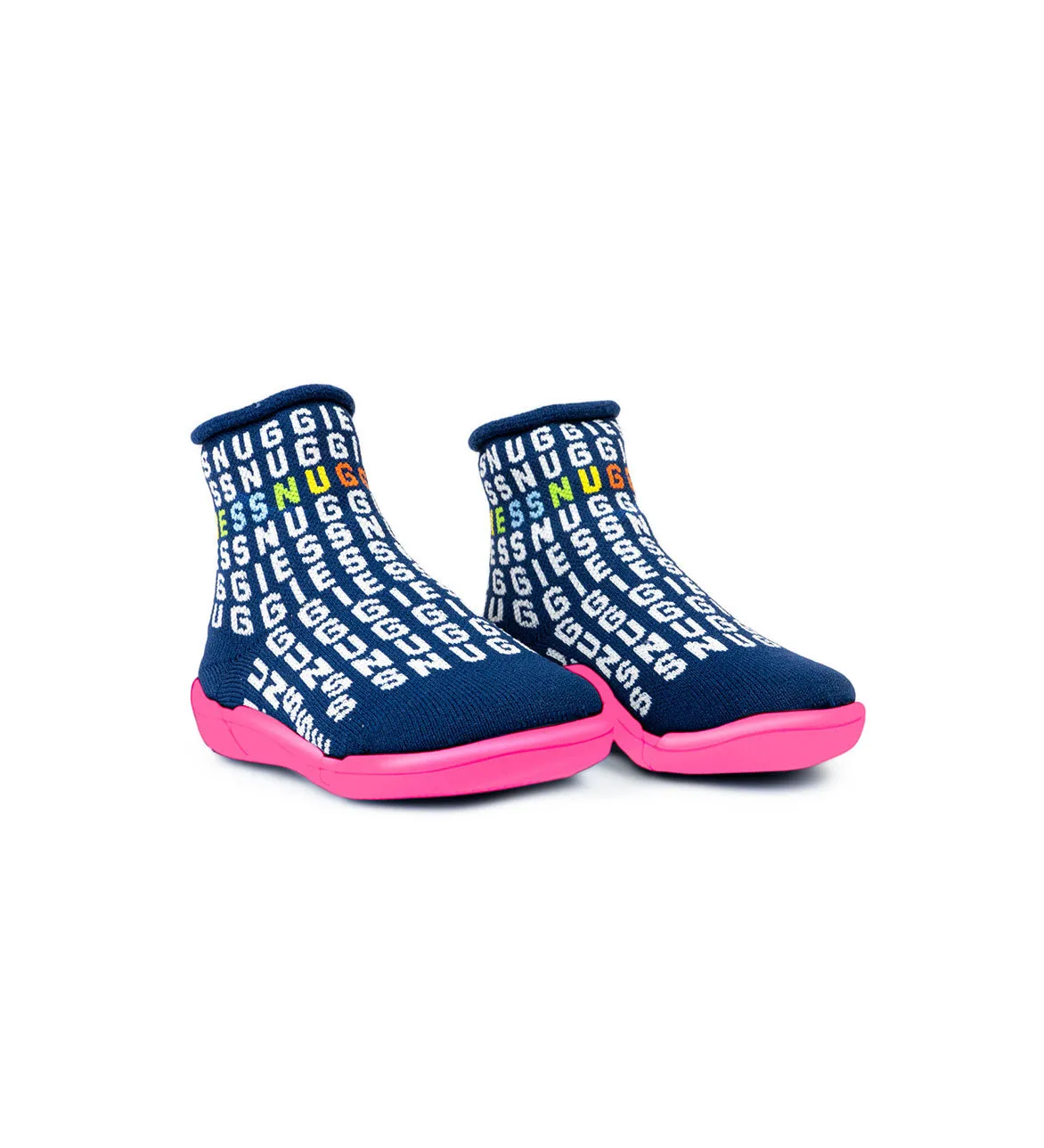 Snuggies Kid Cozy Blue Sole Pink
