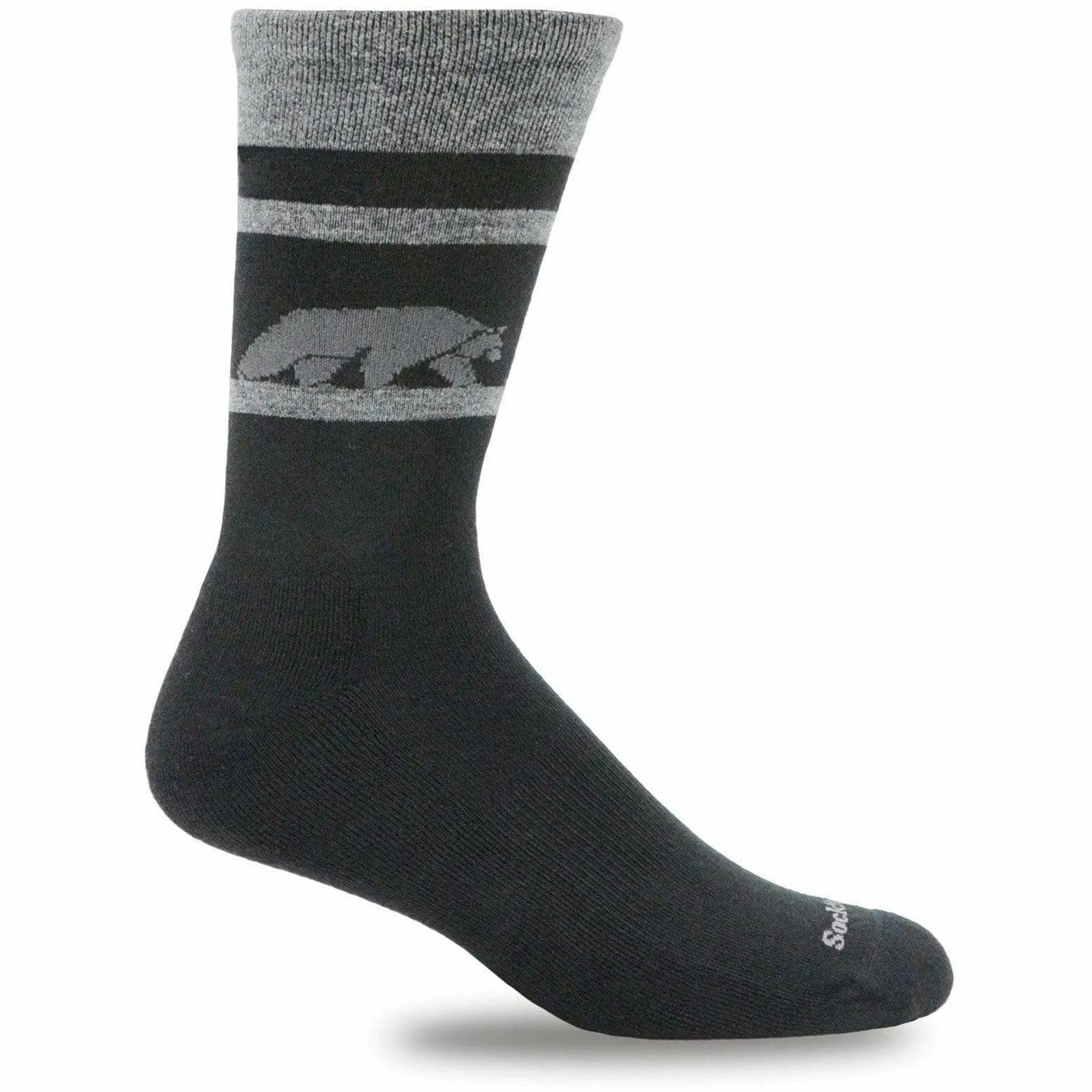 Sockwell Mens Ursa Essential Comfort Crew Socks