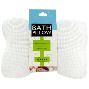 Soft Cloth Bath Pillow with Suction Cups