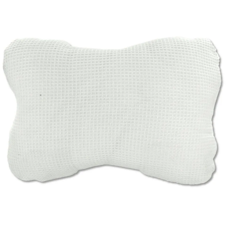 Soft Cloth Bath Pillow with Suction Cups