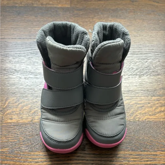 Sorel Whitney II Strap Waterproof Winter Snow Boot in Gray. Size 10.