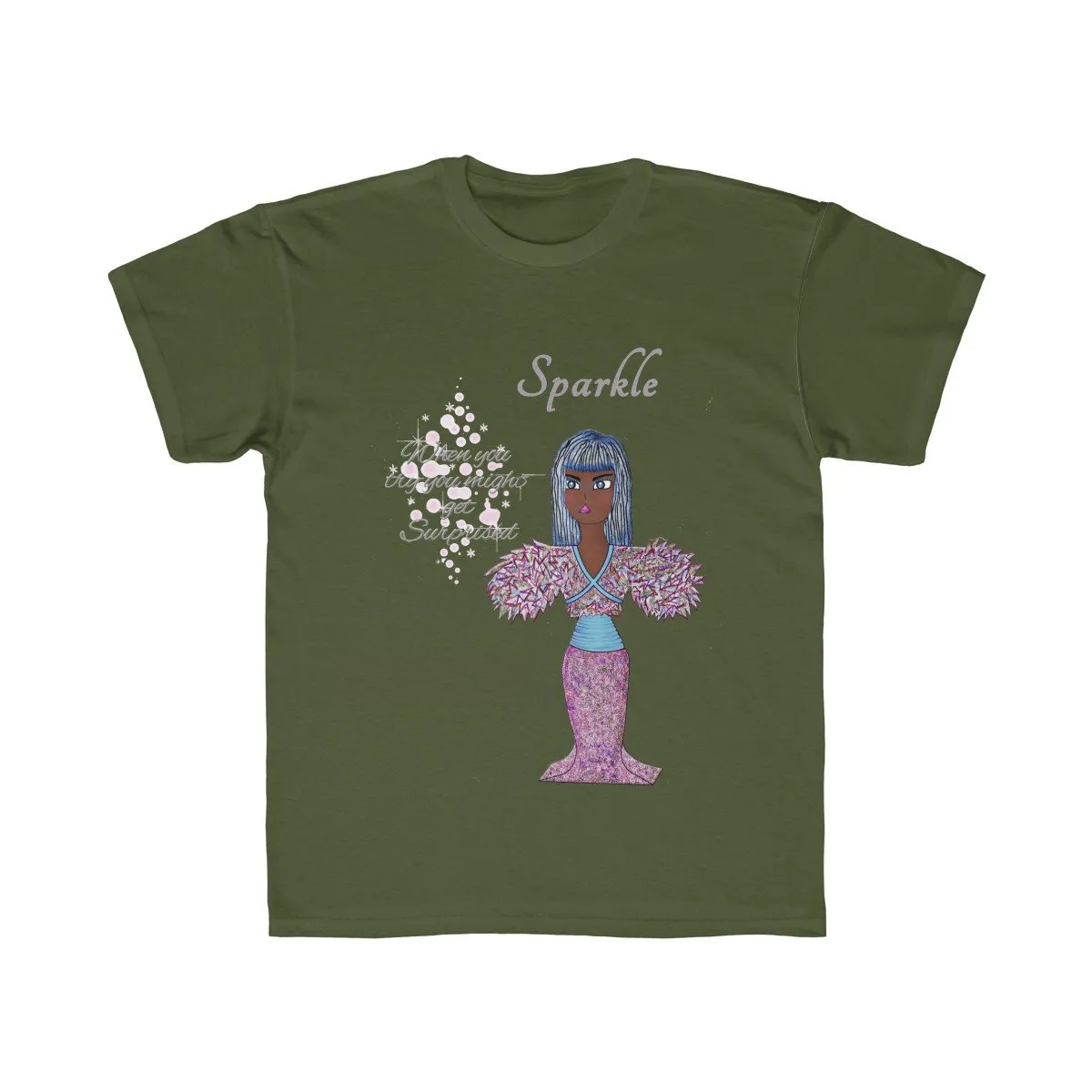 Sparklw Kids Regular Fit Tee