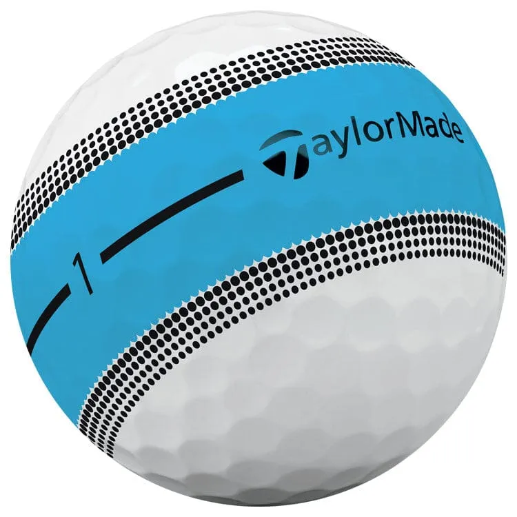 TaylorMade Tour Response Stripe Multi Colour Golf Balls 12Pk