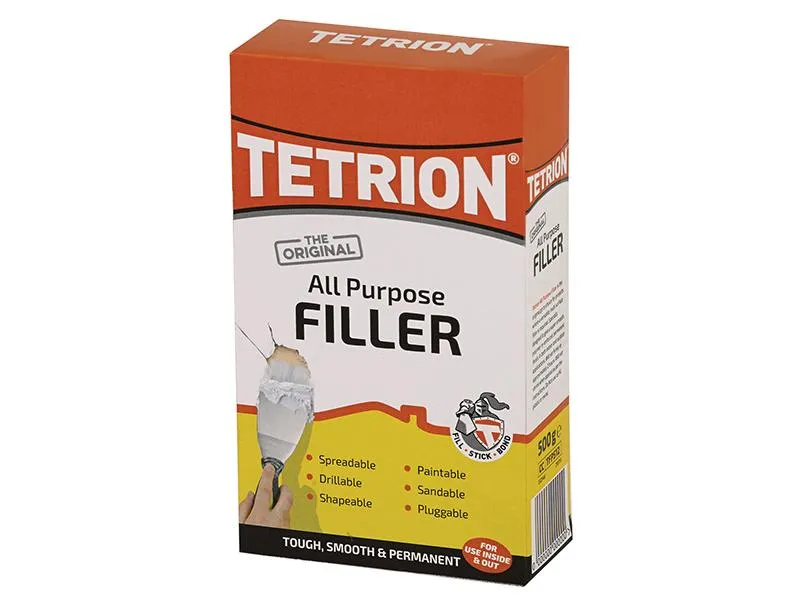 Tetrion Fillers All Purpose Powder Filler Standard 500G