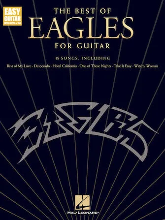 The Best of Eagles for Guitar - Updated Edition (Easy Guitar with Tab)