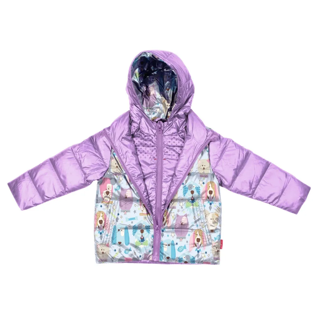 The Road Coat Down -  Lilac Puppy