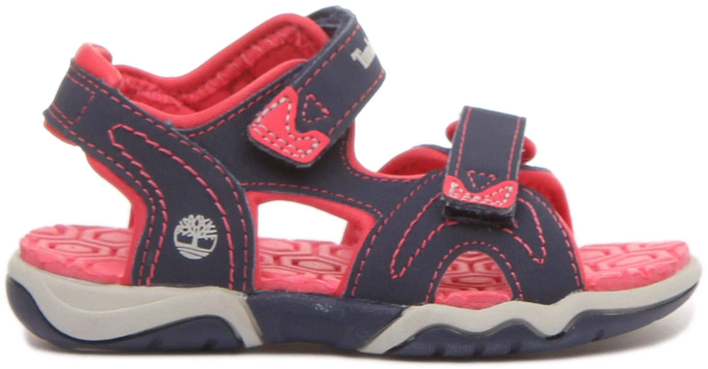 Timberland A1Jzl Perkin Row In Navy Pink For Infants