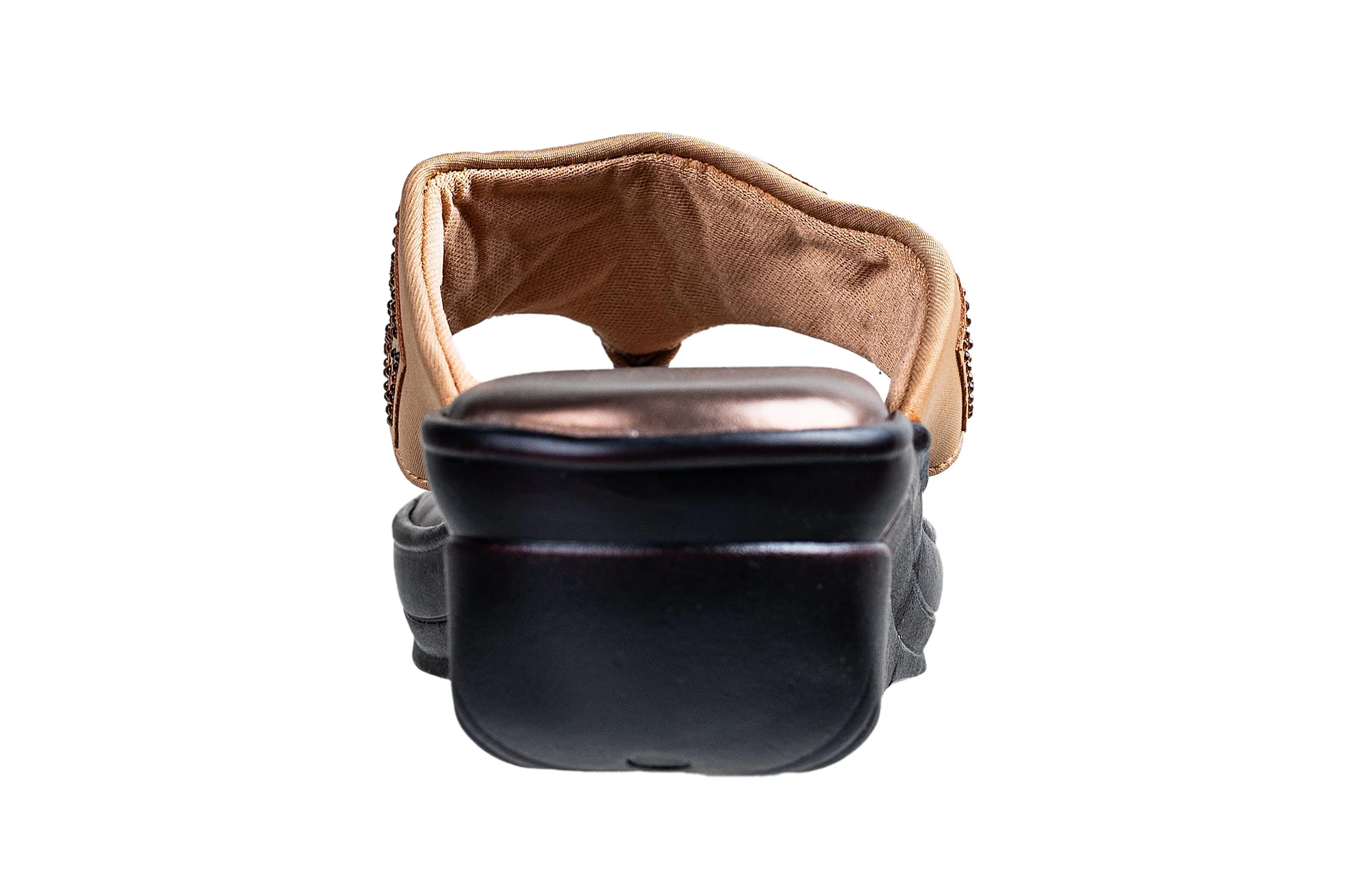 Titas Ladies Copper Chappal