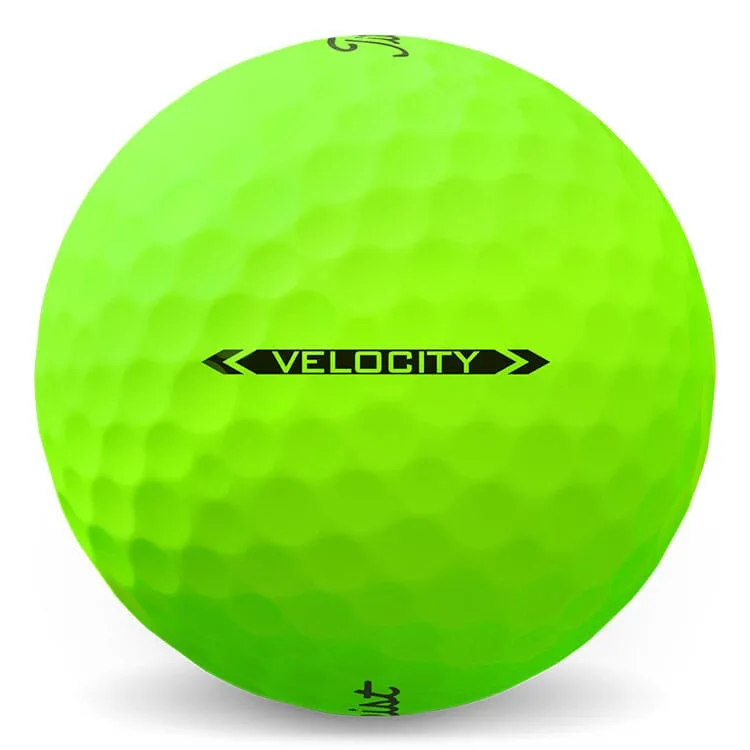 Titleist Velocity Green Golf Balls 12Pk