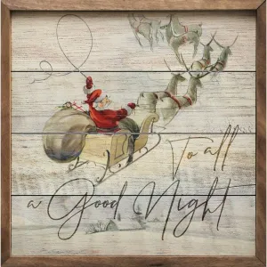 To All A Good Night 4 x 4