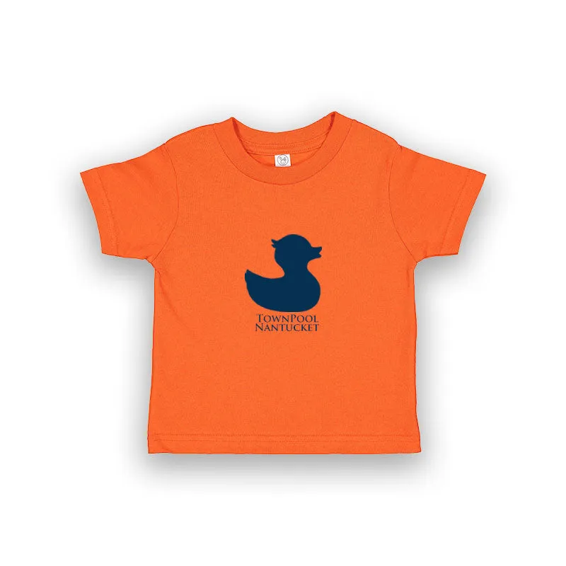 Toddler TownPool Duck Short Sleeve Tee Shirt