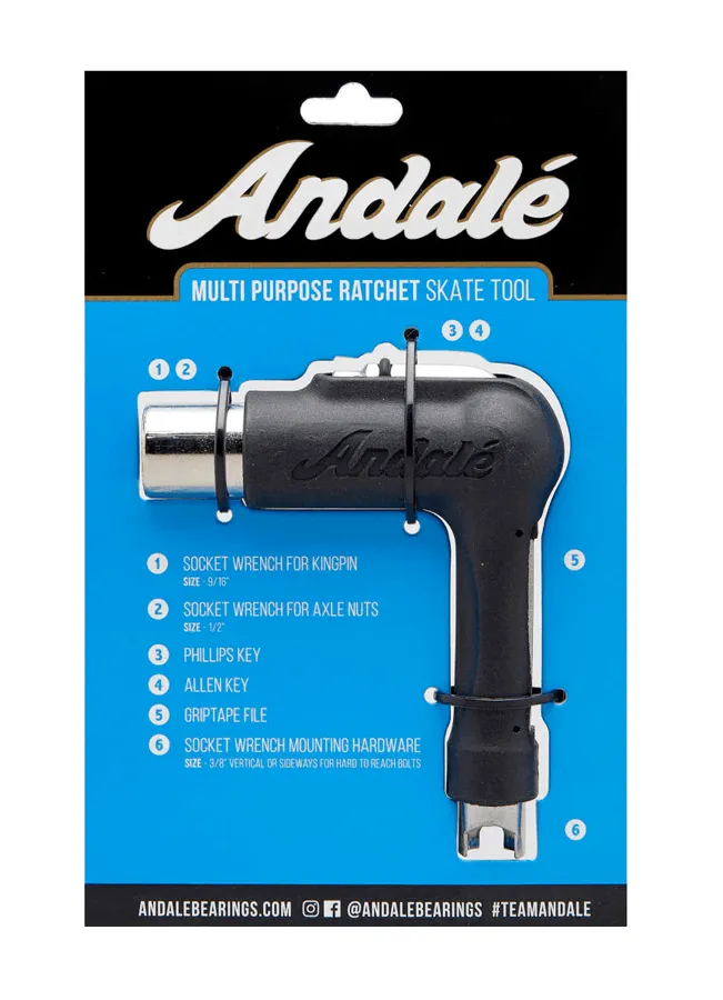 Tool Andalé Multi purpose ratchet - Black