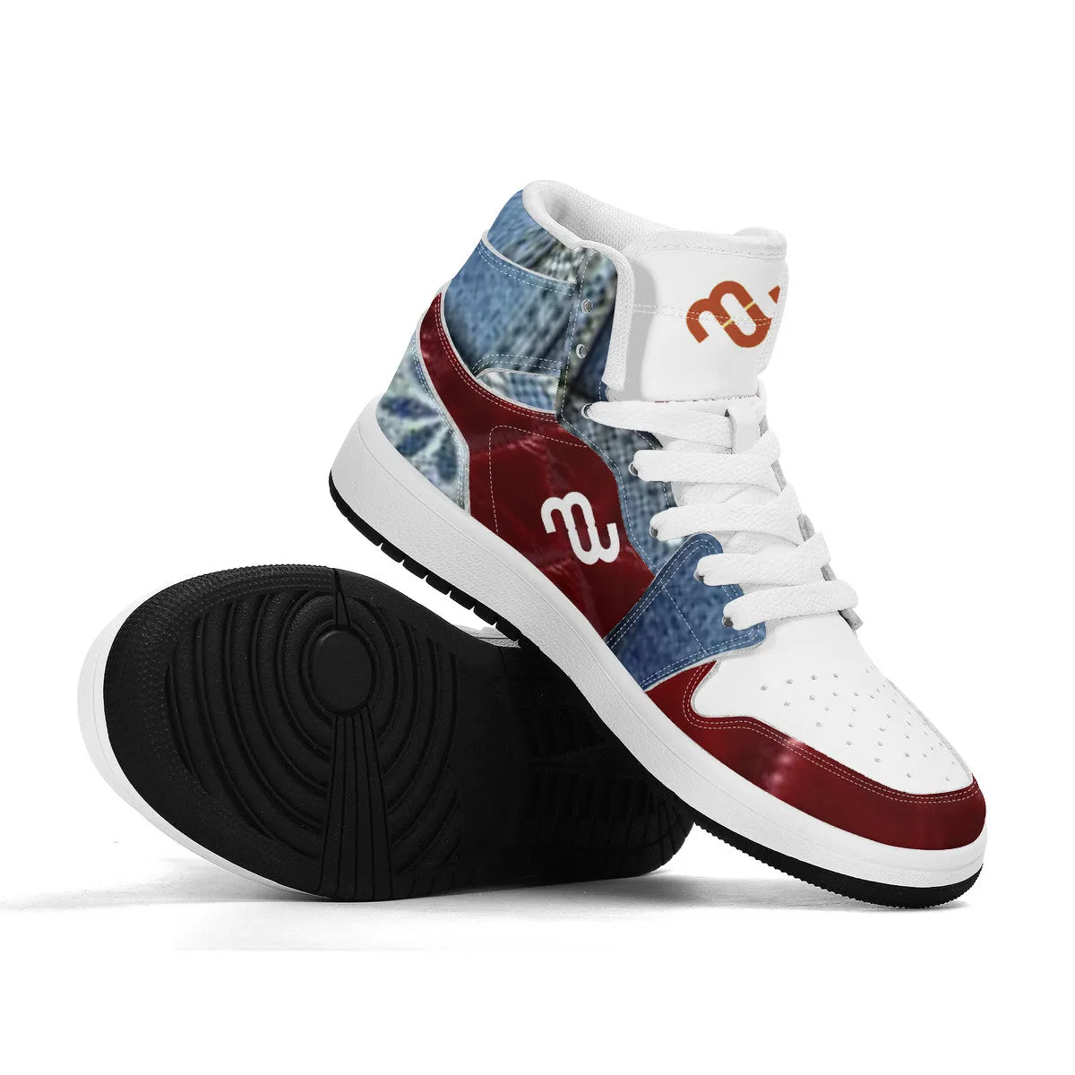 Top-rated High-Top Money Sneakers Children Synthetic Leather Bushae Excellent customer service
