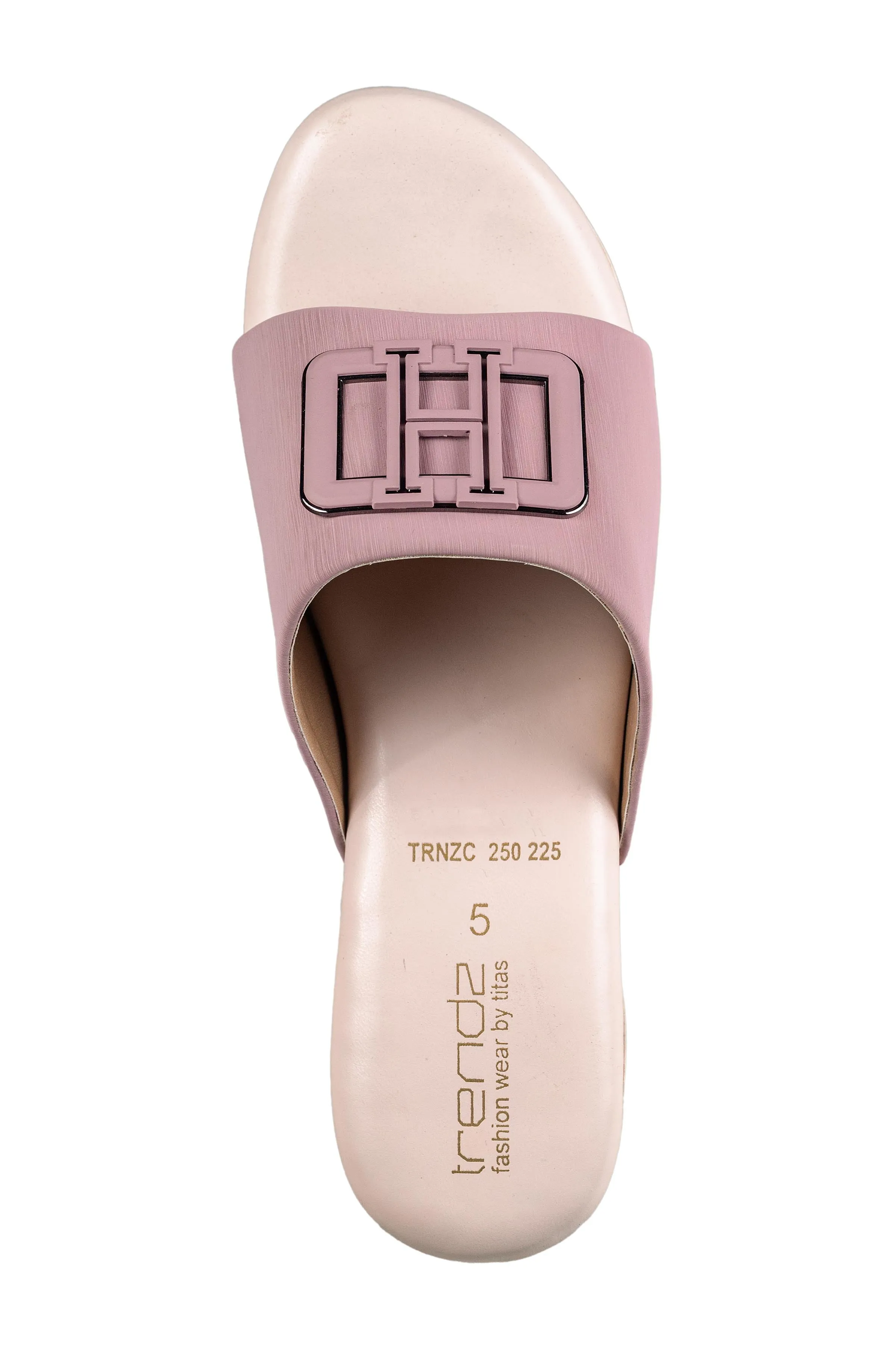 Trendz Ladies Rose Gold Chappal (Trnz C 250225)