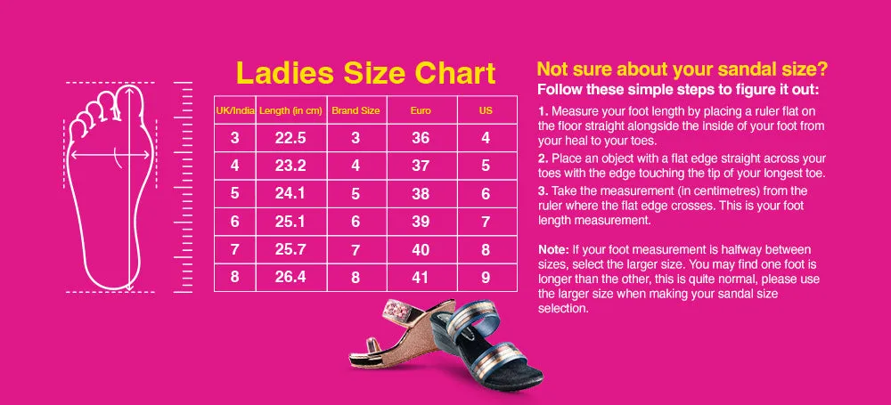 Trendz Ladies Rose Gold Chappal (Trnz C 250225)