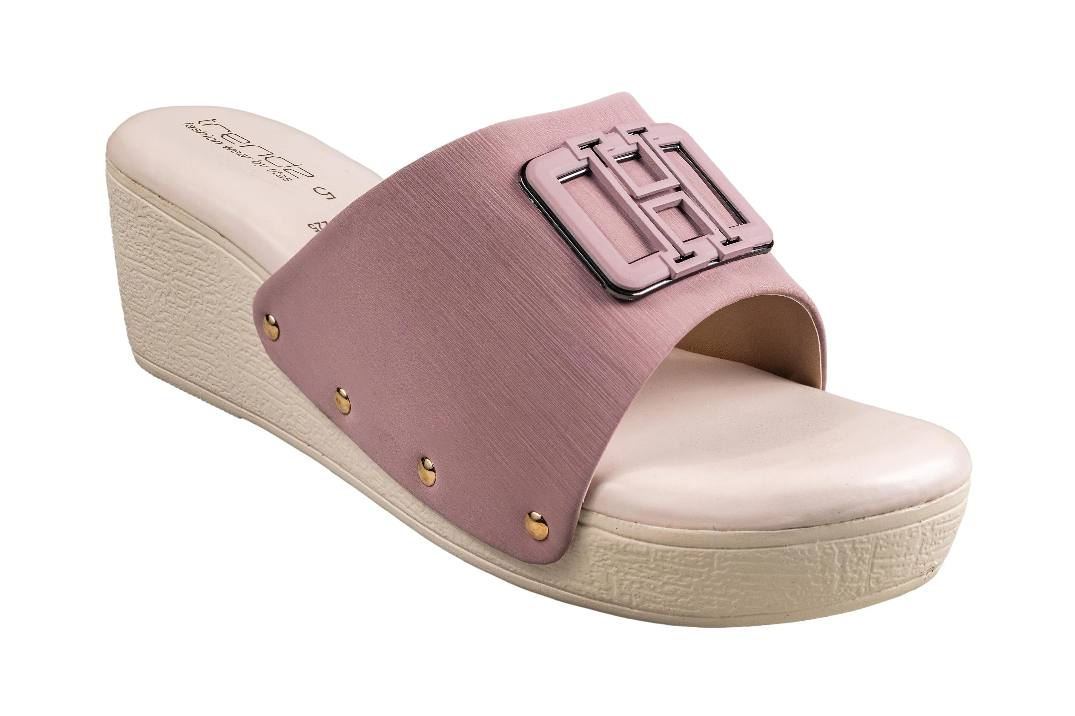 Trendz Ladies Rose Gold Chappal (Trnz C 250225)