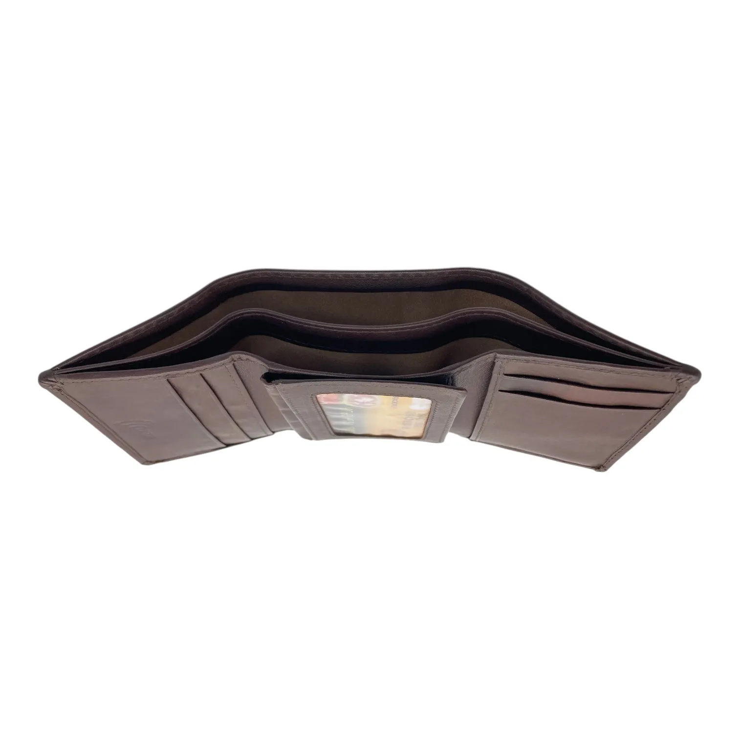 Trifold Wallet RFID Slim Wallets 10 Card = RFID - 1539L