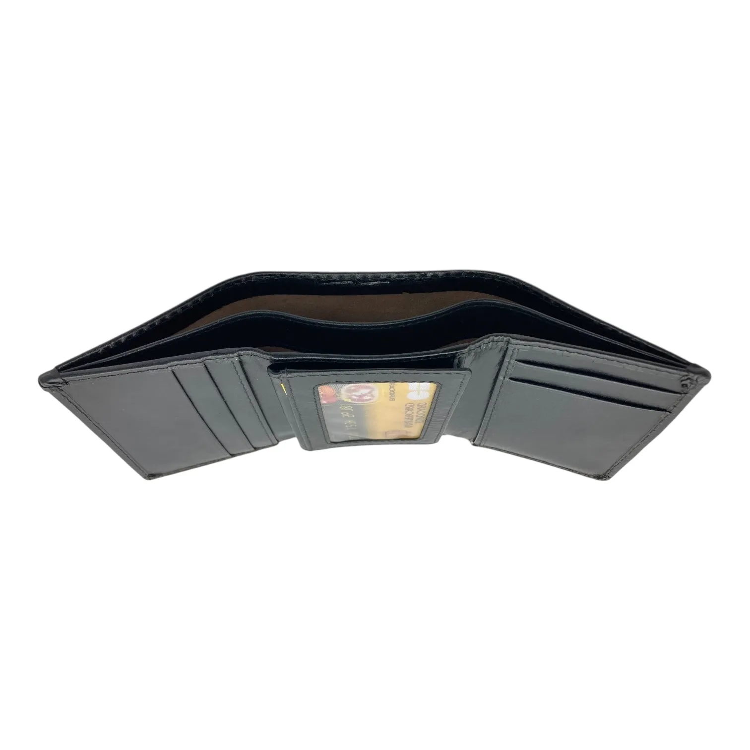 Trifold Wallet RFID Slim Wallets 10 Card = RFID - 1539L