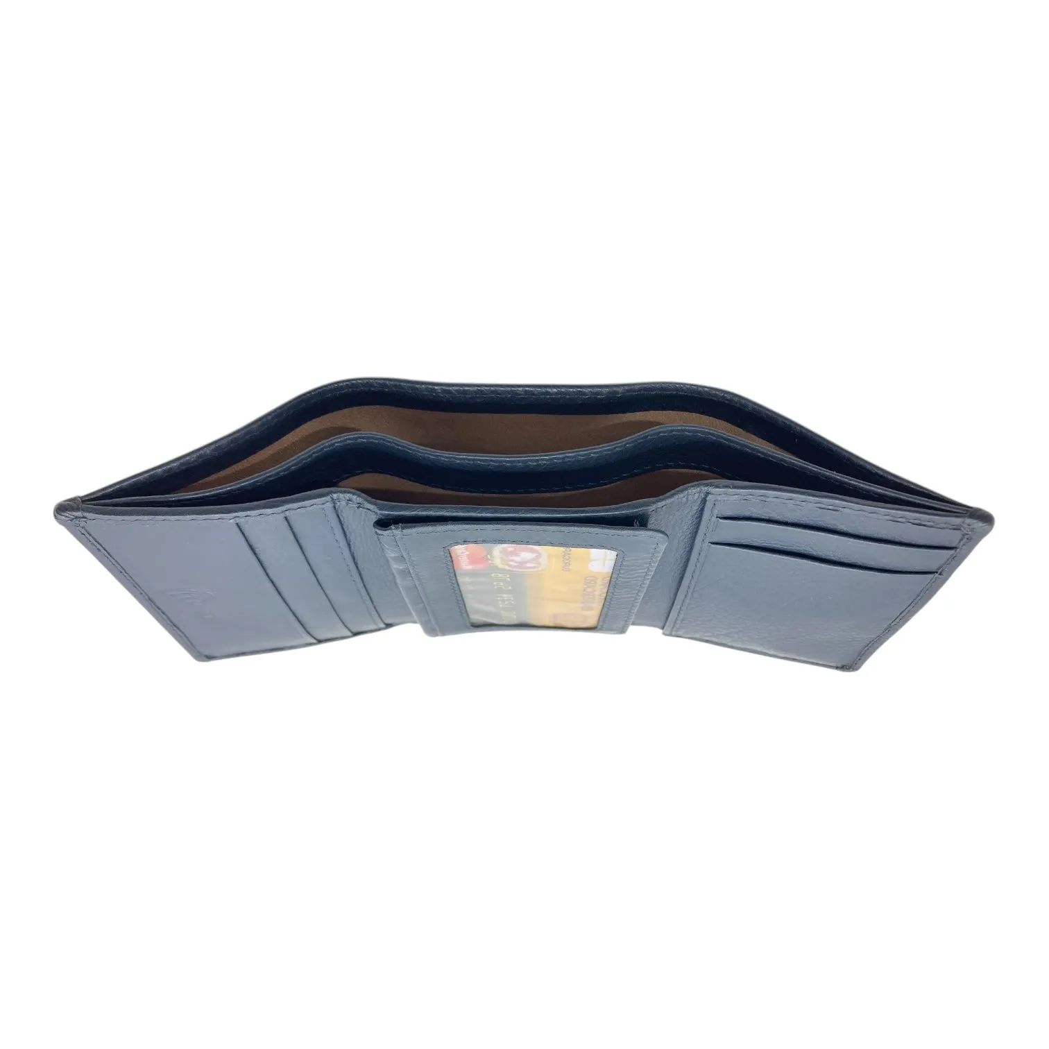 Trifold Wallet RFID Slim Wallets 10 Card = RFID - 1539L