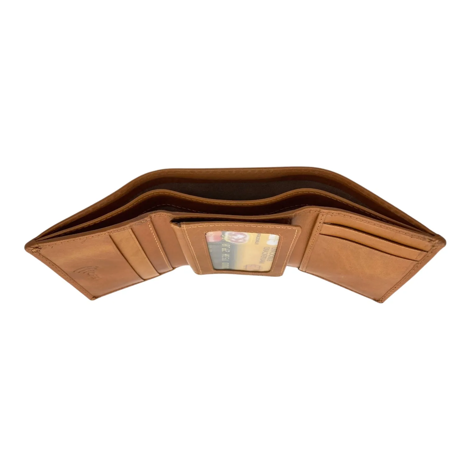 Trifold Wallet RFID Slim Wallets 10 Card = RFID - 1539L
