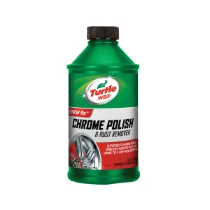 TURTLE WAX CHROME POLISH & RUST REMOVER (12 oz)