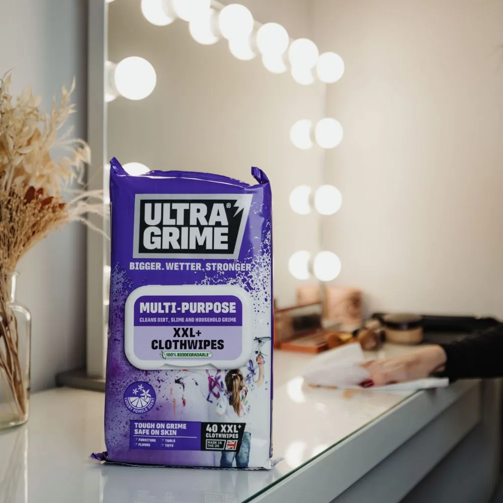 Ultragrime Multi-Purpose Pomelo Clothwipes 40PK - TOK