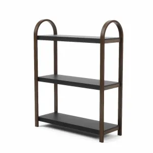 Umbra Bellwood Freestand Shelf 3 Tier Black & Waln UMB1016838048