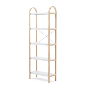 Umbra Bellwood Freestand Shelf 5 Tier White & Natural UMB1016840668