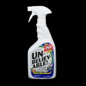 Unbelievable Stain & Odor Remover 32 Ounce Multi Purpose Spray