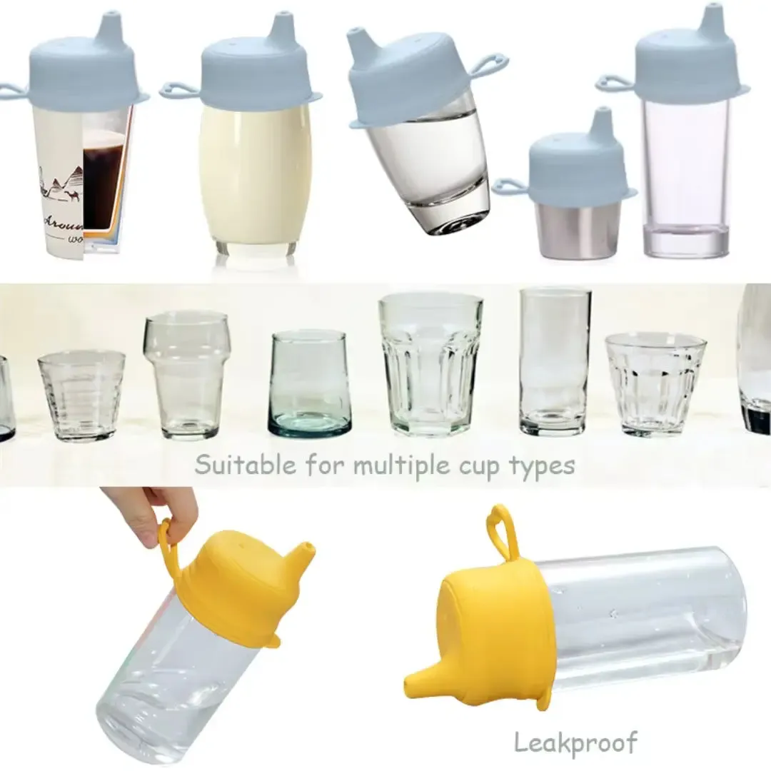 Universal Silicone Sippy Lid