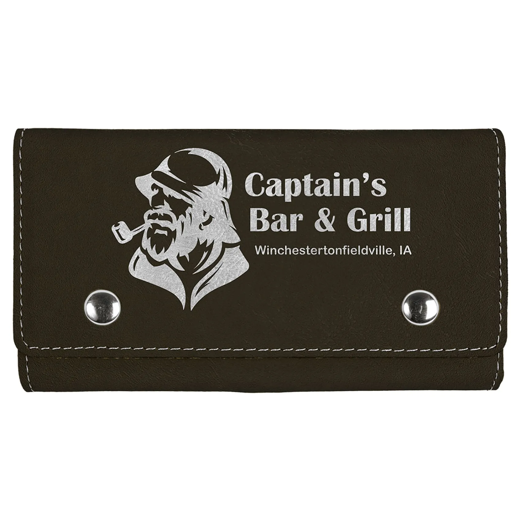 Vegan Leather Card & Dice Set