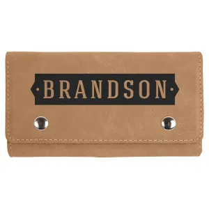 Vegan Leather Card & Dice Set