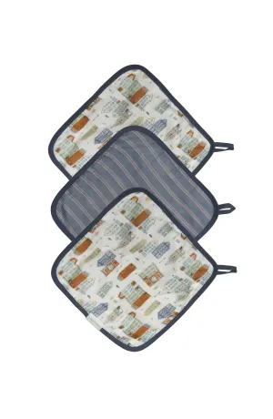 Washcloth Set - 3 Pack - Home Sweet Home