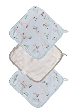 Washcloth Set - 3 Pack - Ice hockey