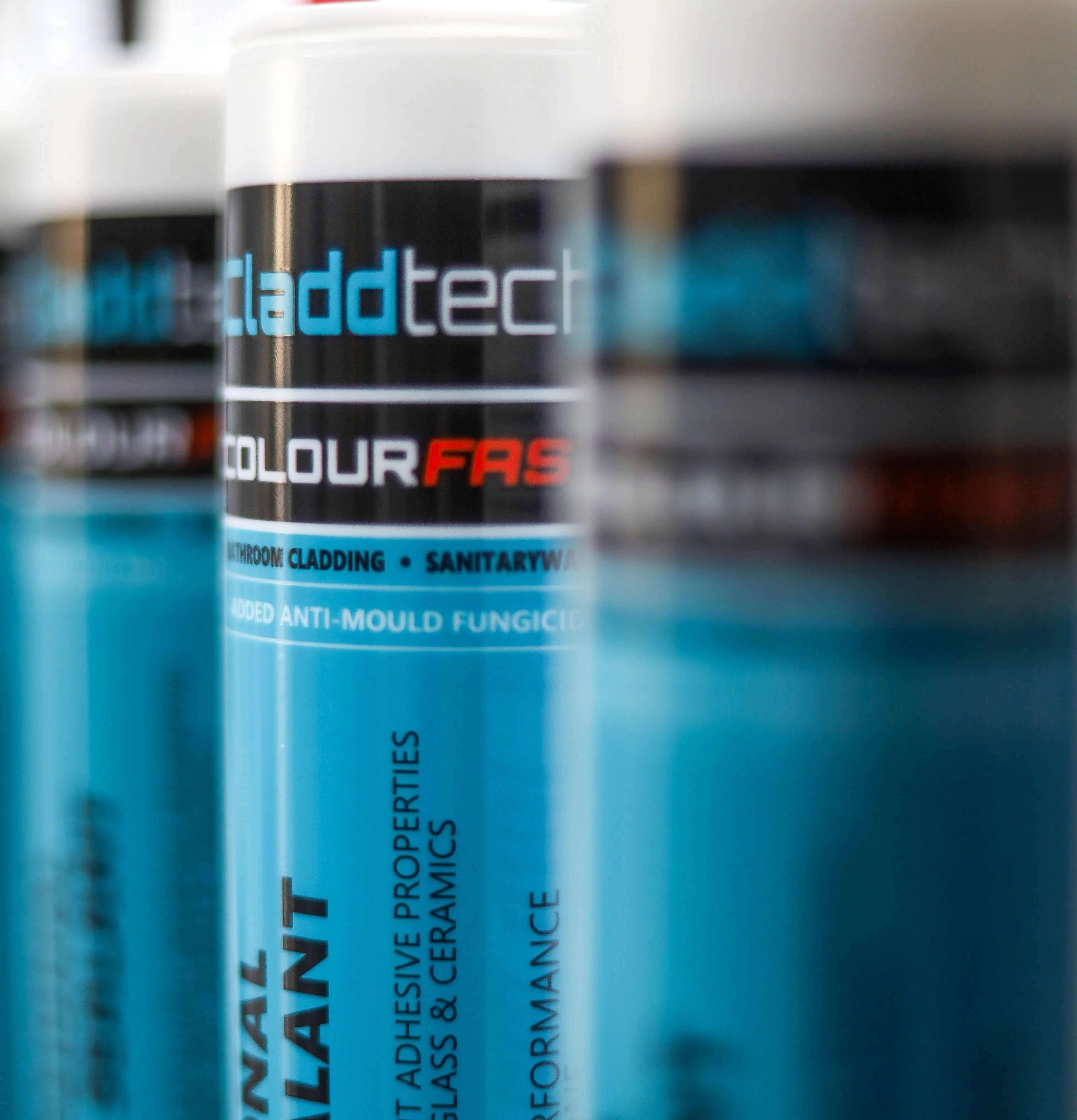 White Adhesive & Sealant Combined for Cladding Panel Installations