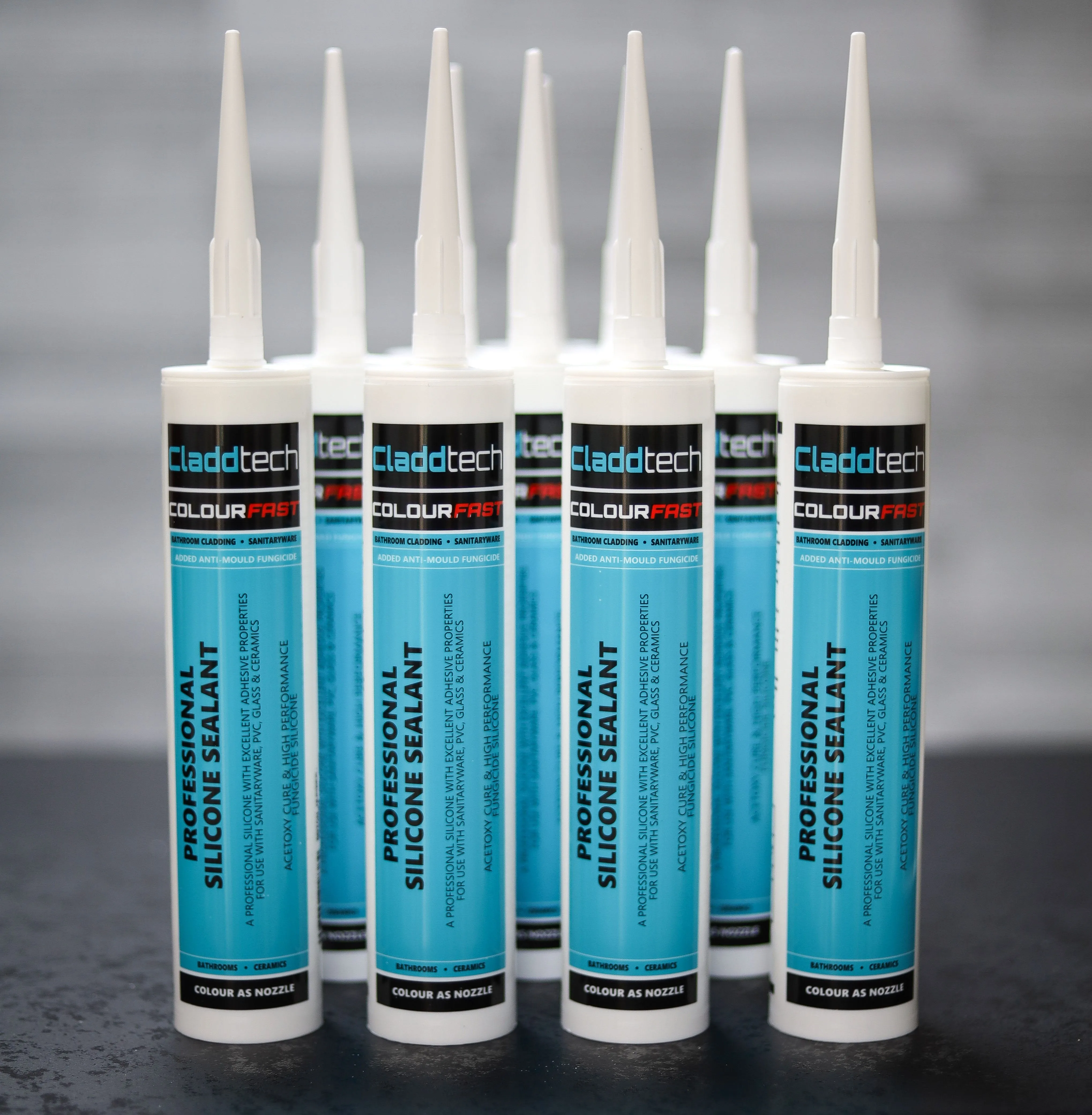 White Adhesive & Sealant Combined for Cladding Panel Installations