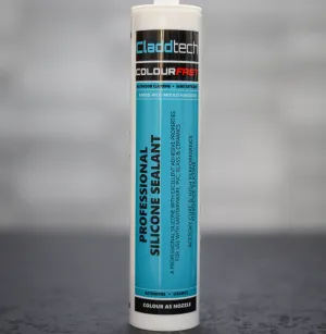 White Adhesive & Sealant Combined for Cladding Panel Installations