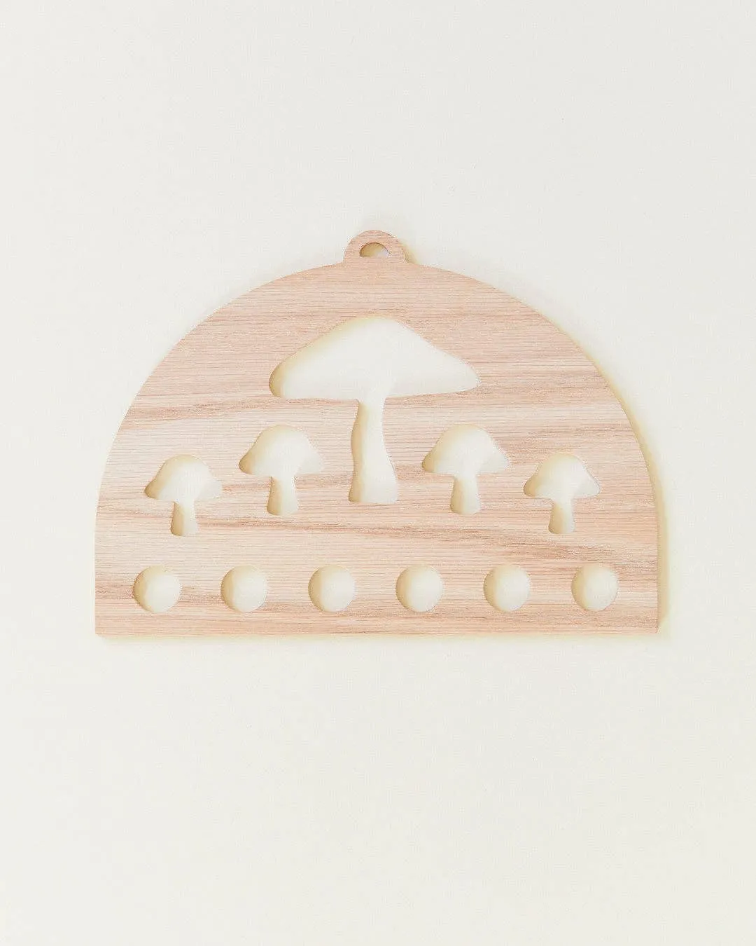 Wooden Mushroom Display for Playsilks