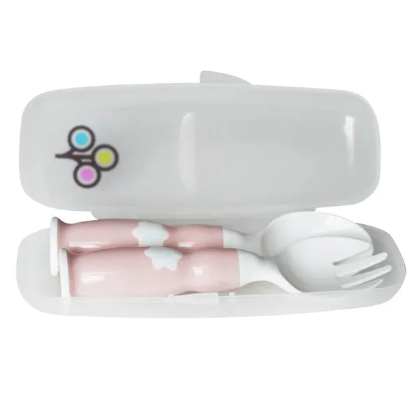 Zoli Fork & Spoon Set (Blush)